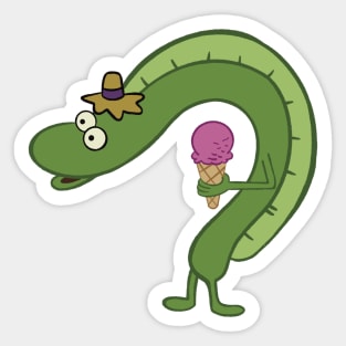 Spongebob Eel Sticker